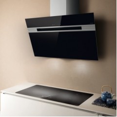 Elica Stripe Lux 90 cm Μαύρο Γυαλί Επιτοίχιος Απορροφητήρας Elica Stripe Lux 90 cm Μαύρο Γυαλί Επιτοίχιος Απορροφητήρας